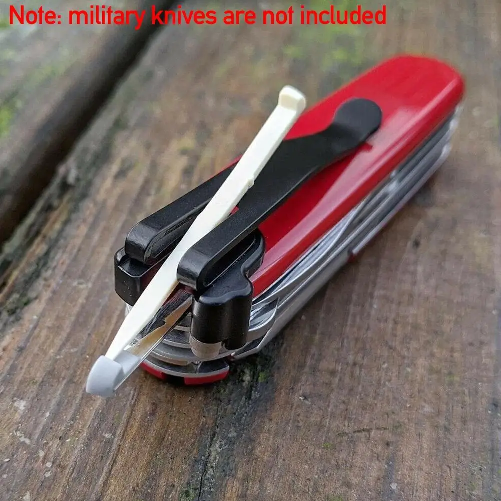 Складной Ножи с креплением сзади Сталь глубокий переносной заменитель зажима