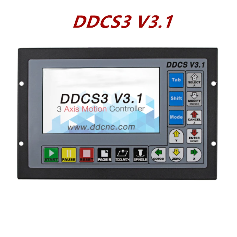 Автономный контроллер с ЧПУ Maxgeek, 3 оси, 4 оси, 500 кГц, автономное управление с ЧПУ DDCS3 V3.1