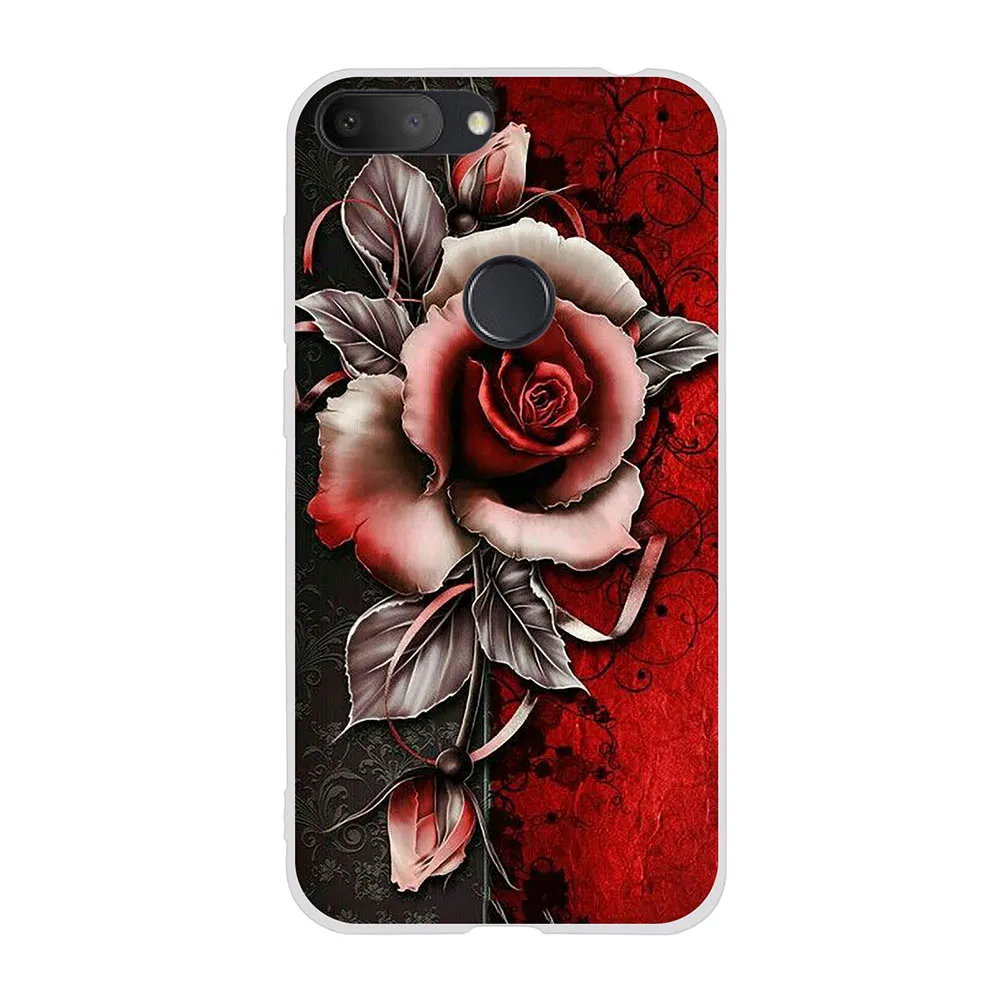 40 Чехол для Alcatel 1 S 1 S с милым рисунком кота из мультфильма, Мягкая силиконовая задняя крышка для Alcatels 1s 5024D, чехол для телефона - Цвет: 40