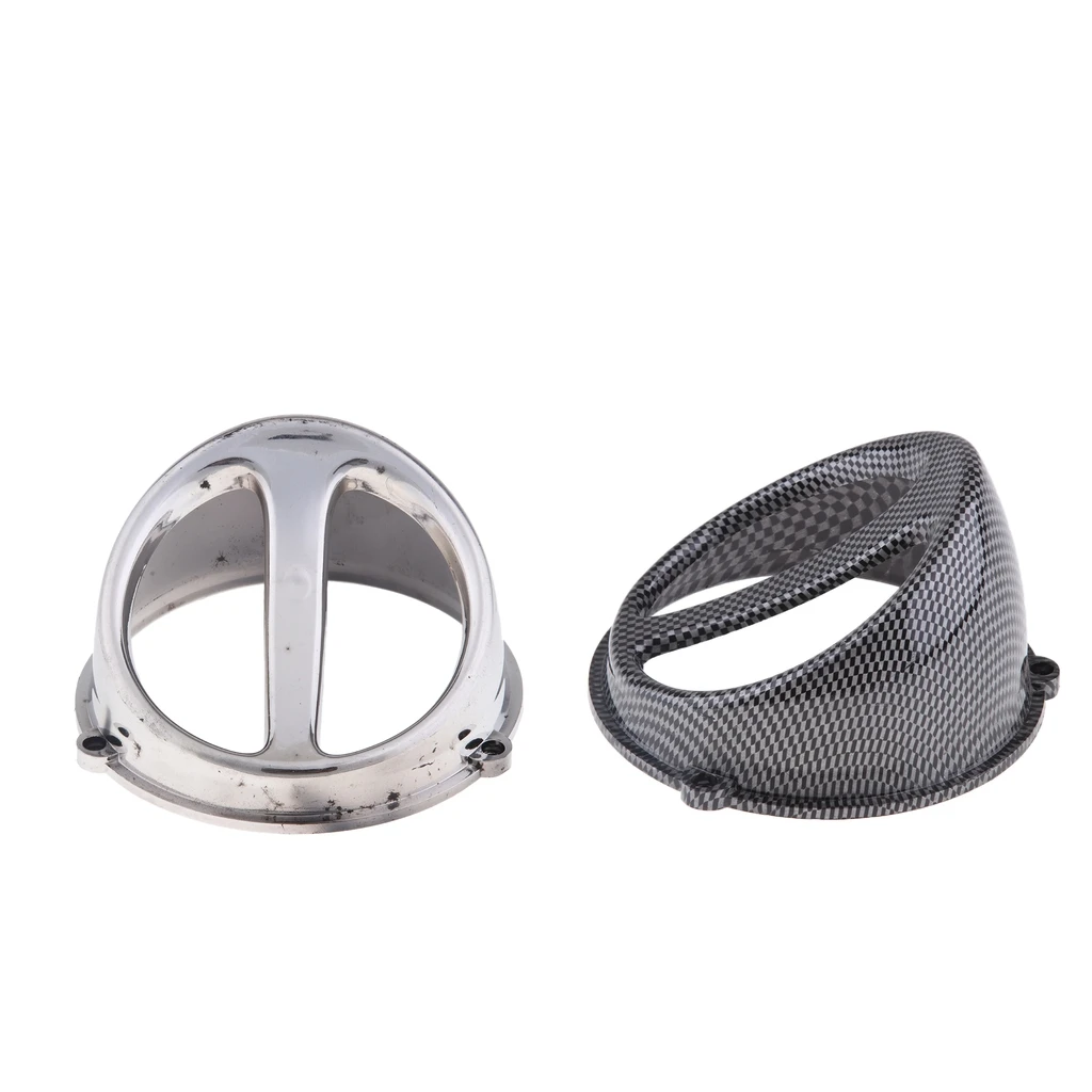 2x Turbo Cooling Fan Cover Air Scoop Cap Protector for GY6 50cc 150cc Engine Scooter Moped 152QMI 157QMJ