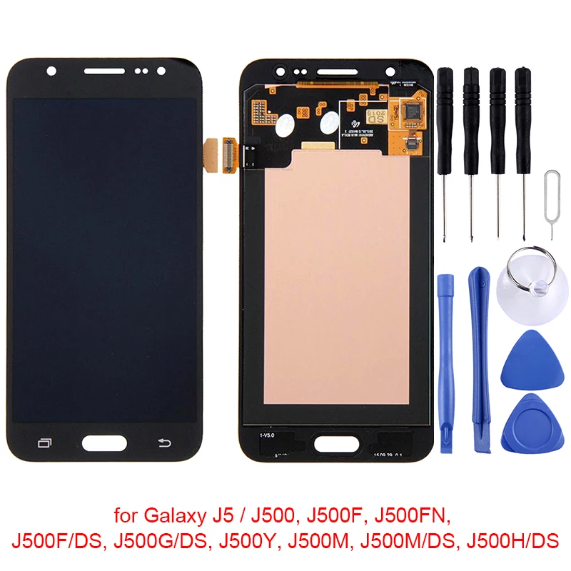 Pantalla LCD Original y digitalizador, montaje completo para Samsung Galaxy J5, ajuste de brillo-2
