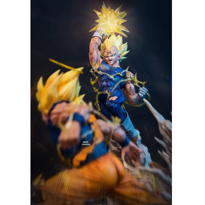 22 &quotDragon Ball Z статуя против сцены бюст демонизация Вегета полная длина портрет Сон