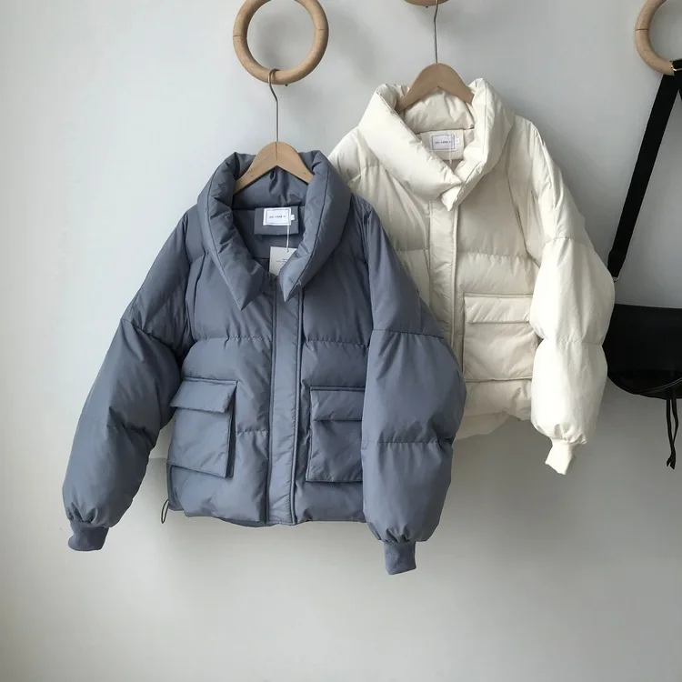 2019 новые зимние брюки Ins Для женщин толстое пальто парки Пальто #638 | Женская