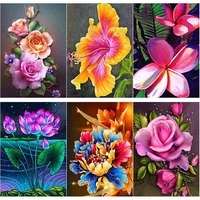 5d diy diamond painting landscape cross stitch flowers diamond embroidery full square round drill crafts manual home decor gift