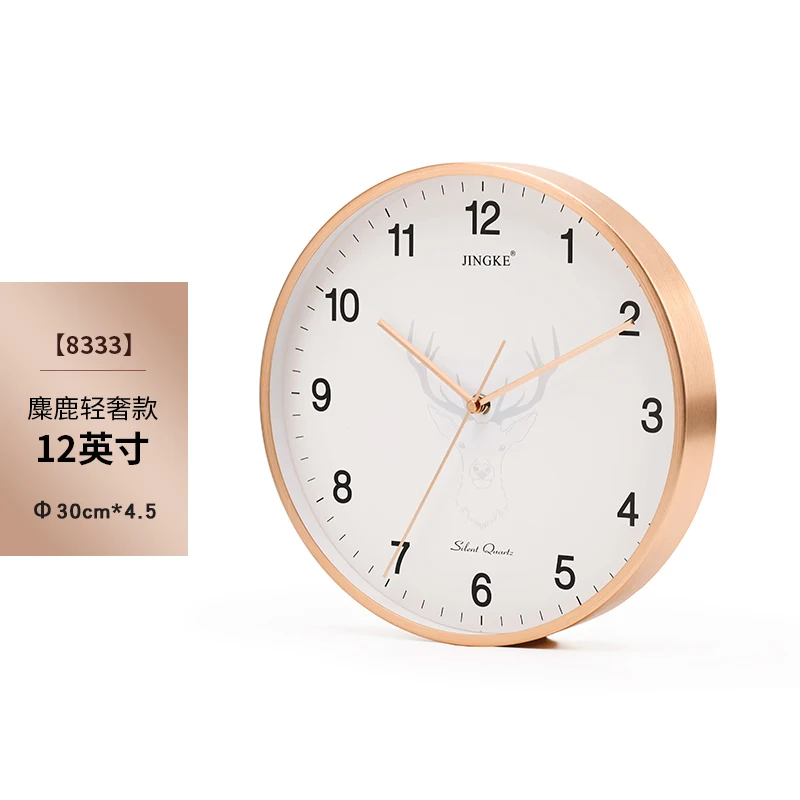 

Nordic Luxury Wall Clock Living Room Creative Modern Digital Wall Clock Silent Quartz Orologio Parete Home Decoration ZB50WC