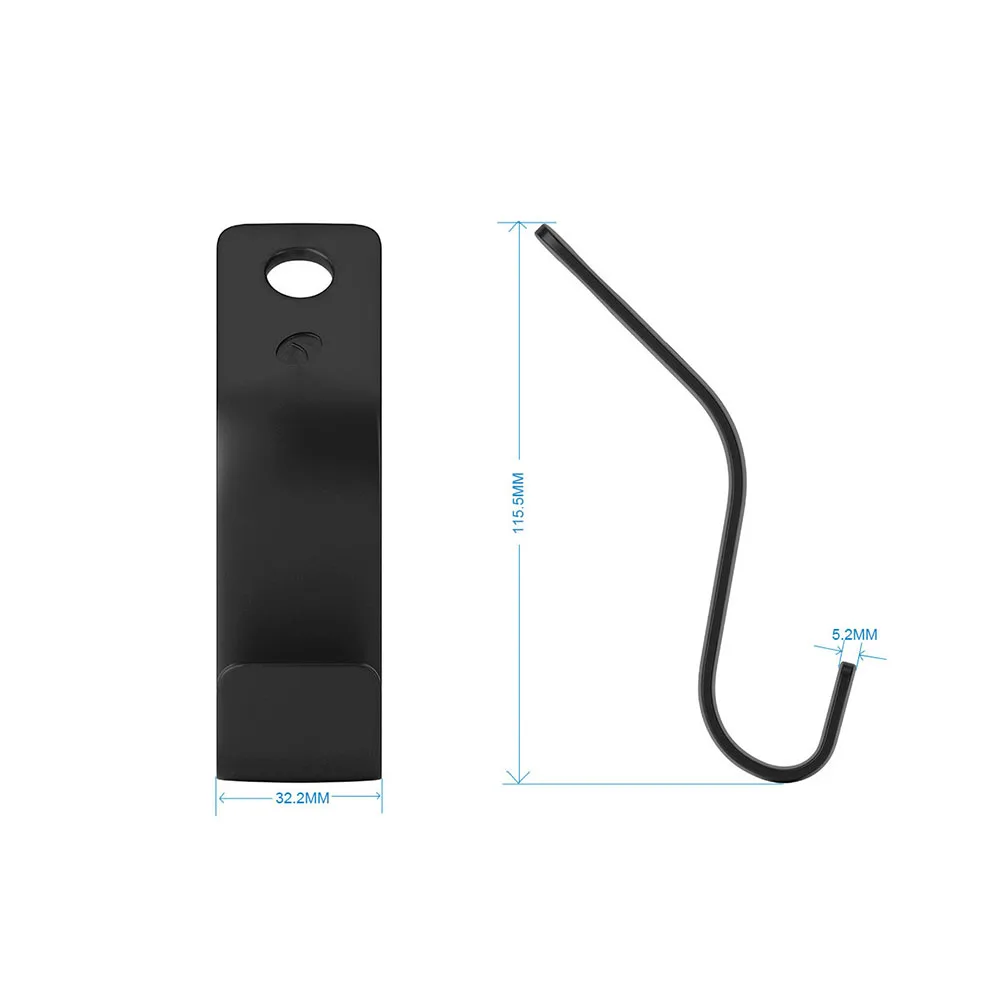 Креативный крючок на спинку сиденья автомобиля 2 шт. органайзер для всякой