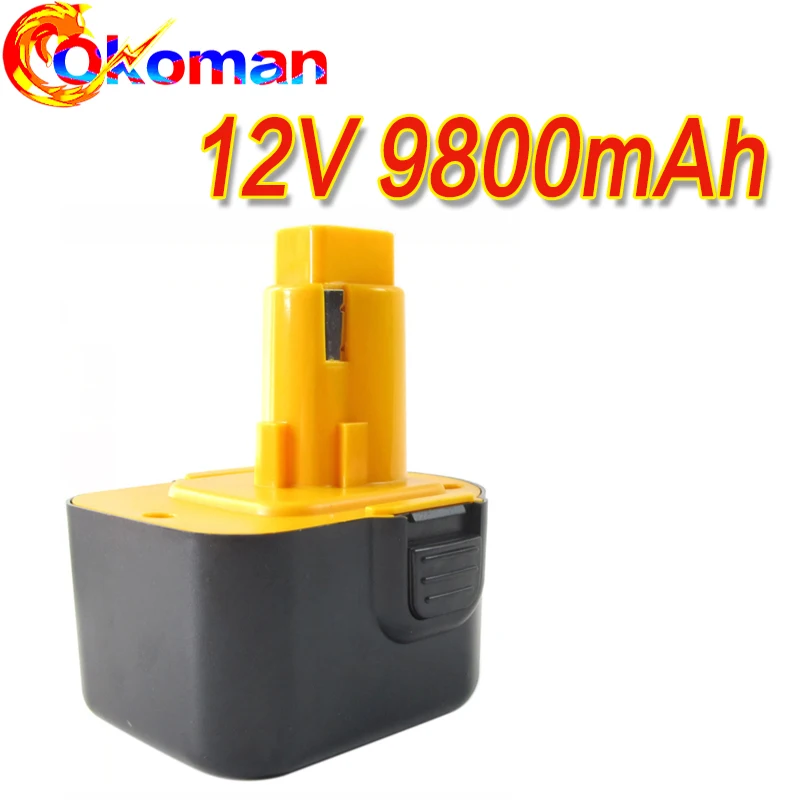 Аккумулятор для инструментов Dewalt DE9074 12 В 9800 мАч DC9071 DE9037 DE9071 DE9075 DW9071 DW9072 DW9074 DC727 DC756