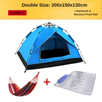 desert field camping automatic tent 2 person camping tent convenient for setting portable backpack shading traveling and hiking