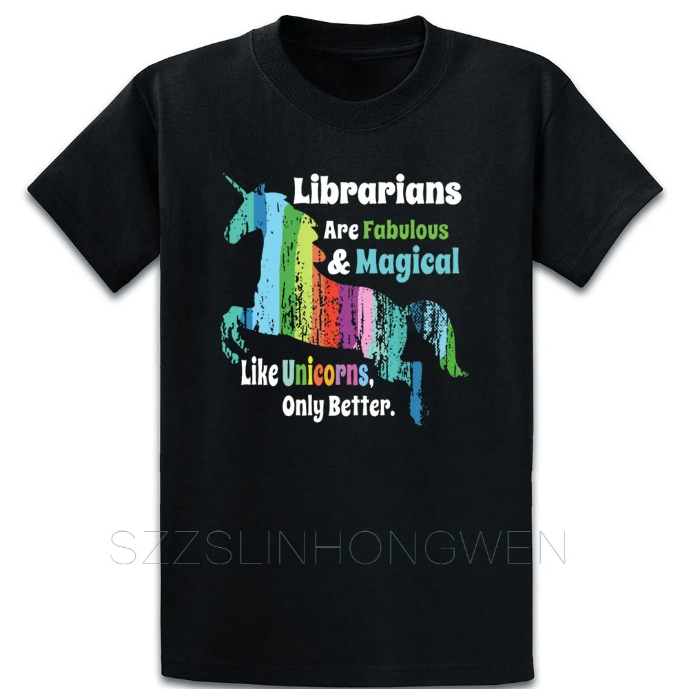 

Библиотек сказочные и Mgical, таких как единороги O футболка евро Размеры более Размеры S-5XL хлопок модная дизайнерская обувь на сезон весна-осе...