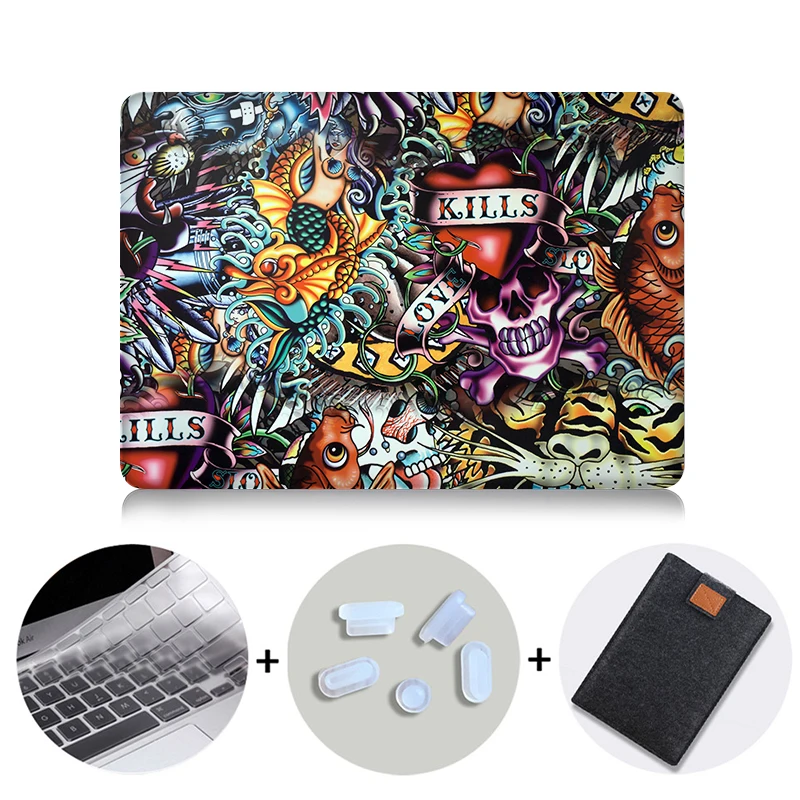 MB18 MTT чехол с граффити для Macbook Air Pro retina 11 12 13 15 16 дюймов с сенсорной панелью для mac book Air 13," Сумка для ноутбука - Цвет: MB18