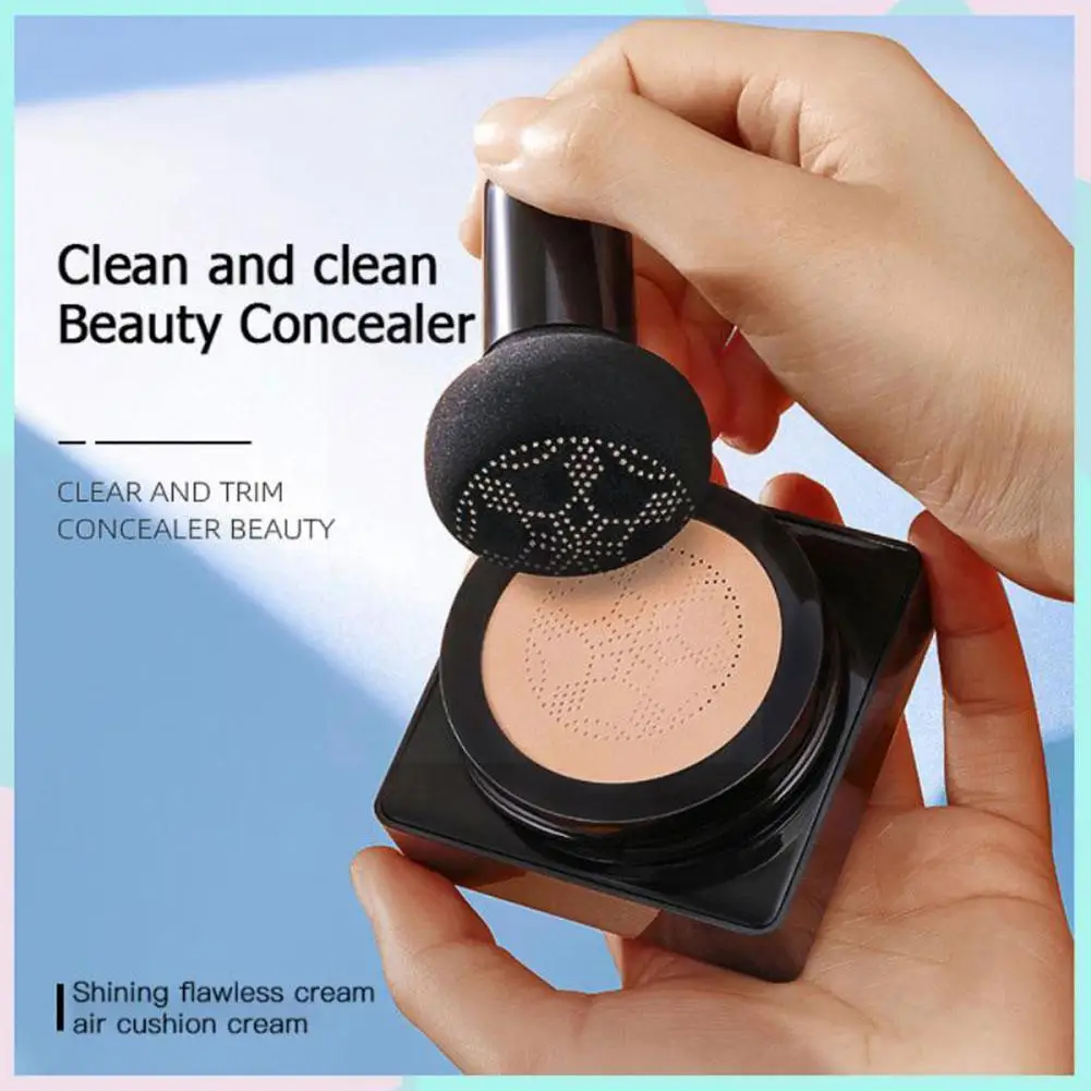 

Cushion Foundation Mushroom Head Cushion CC Cream Natural Moisturizing Whitening Makeup BB Tools Cream Cosmetic Concealer W3S0