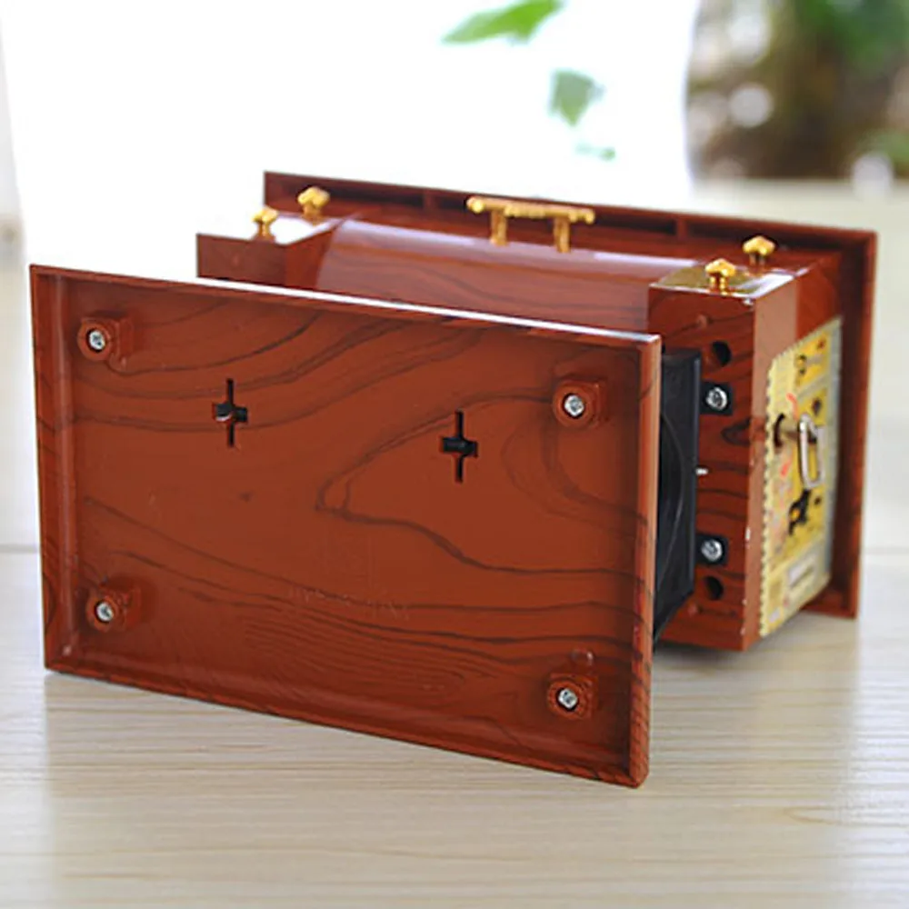 Электрический инструмент винтажная музыкальная шкатулка мини-швейная машина