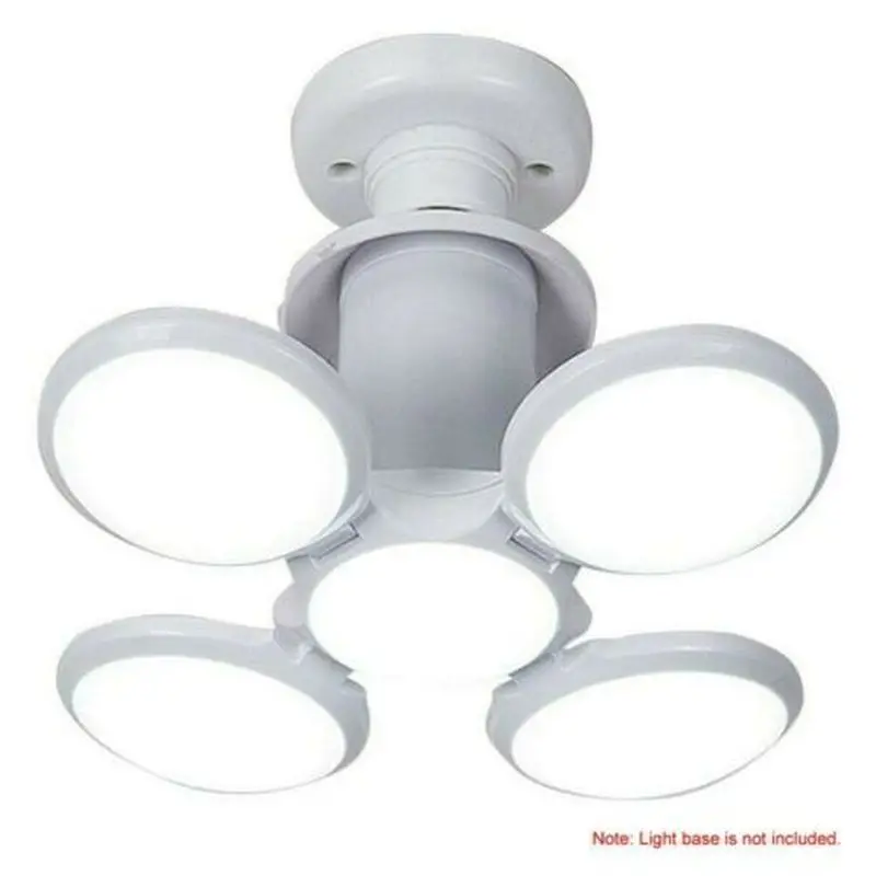 Сверхъяркая Складная Светодиодная лампа E27 40 Вт в виде футбольного НЛО 85-265 В