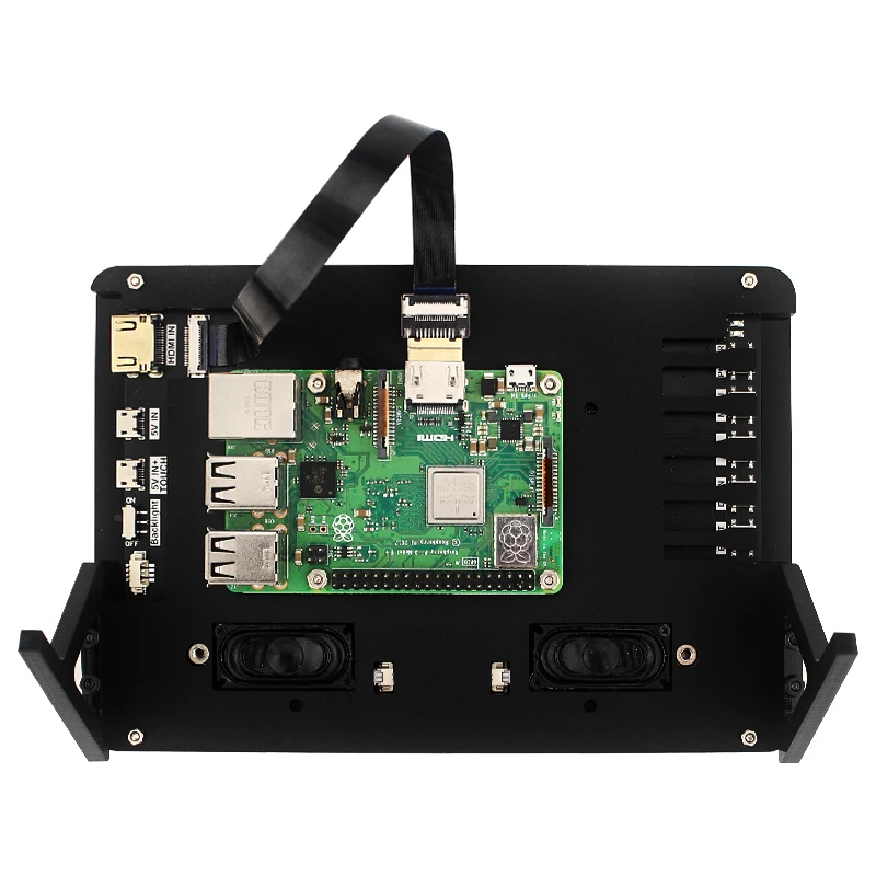 7-дюймовый сенсорный экран Raspberry Pi 4 Model B 1024x60 0 IPS TFT ЖК-дисплей с кронштейном для
