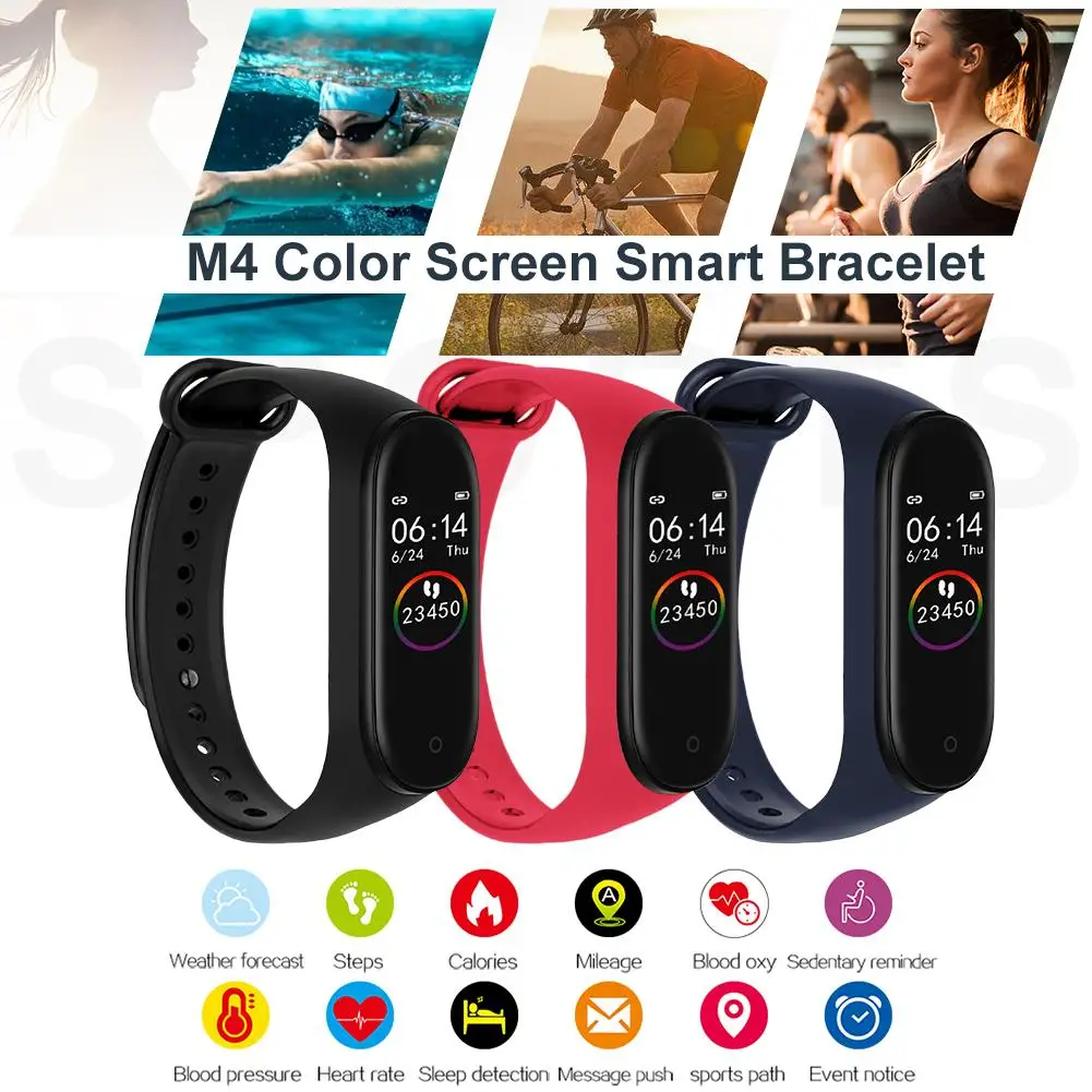 Для M4 Smart BraceletWristband здоровье частота сердечных сокращений/кровяное