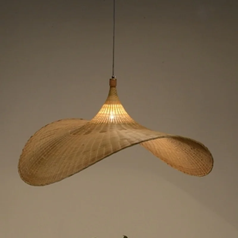 Китайская соломенная шляпа для Юго-Восточной Азии подвесные светильники ручной