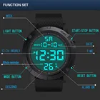 Для мужчин спортивные цифровые часы Для мужчин, многофункциональные часы Водонепроницаемый светодиодные цифровые часы мужские электронные часы Relogio Masculino