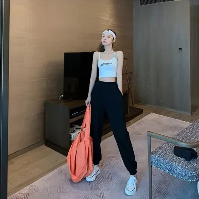 

Pants women's sports pants Pants Capris loose running casual versatile comfortable spring and aut