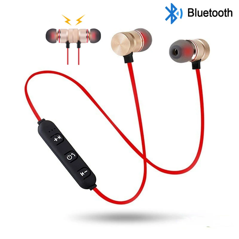 

5.0 Wireless Bluetooth Earphone Fone de ouvido Neckband Stereo Headphones Mobile Sport Earbuds Headset With Mic For All Phone