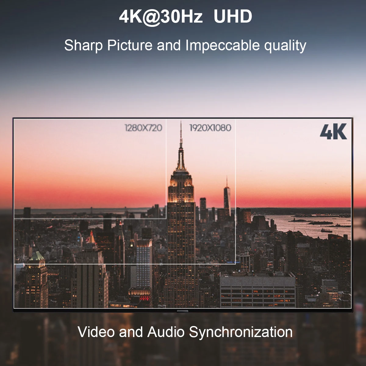 TESmart 5x1 HDMI переключатель 5 в 1 выход коммутатор портов sup 4K @ 30 Гц Full HD 1080P 3D с ИК
