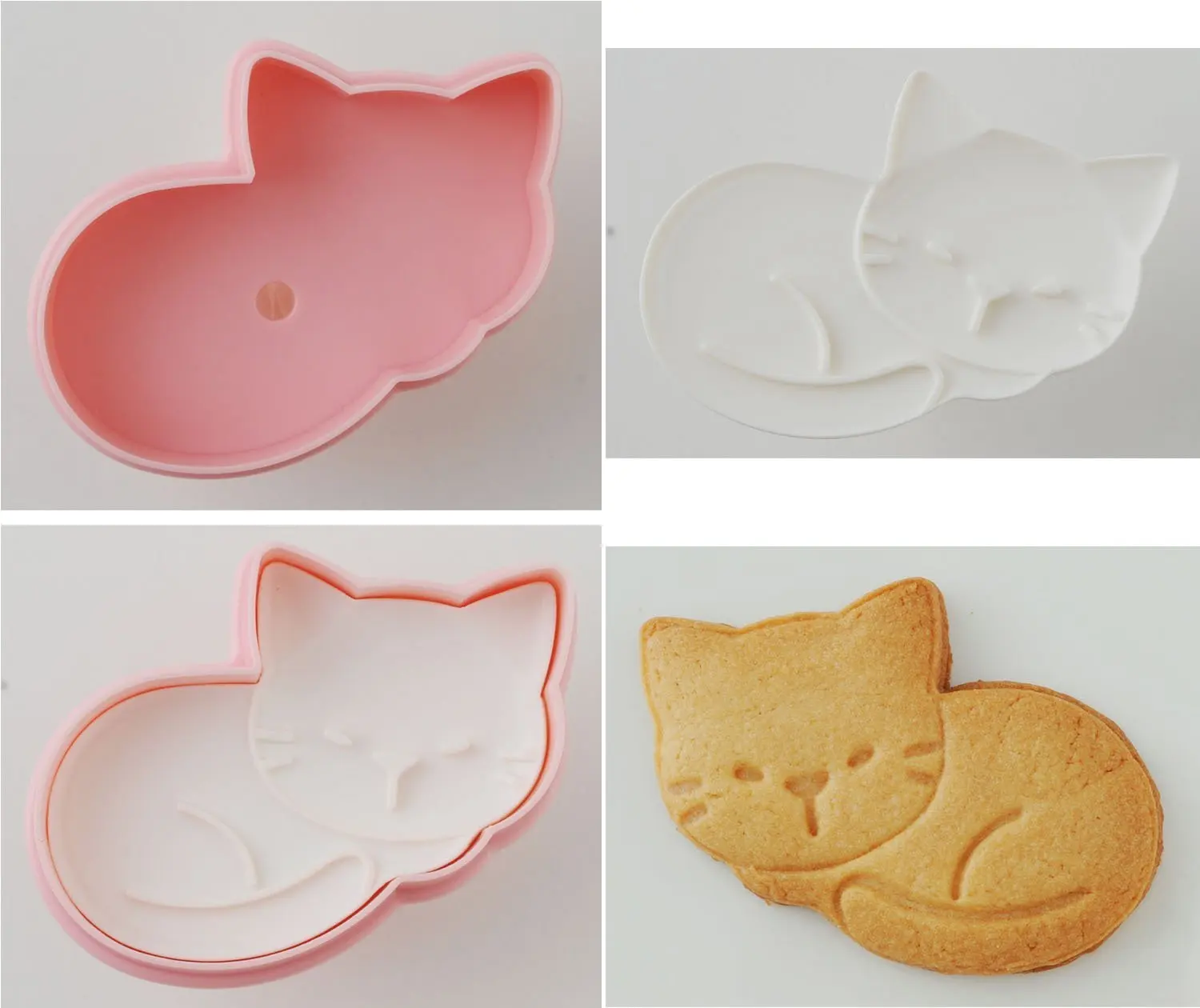 3 шт./компл. милый котенок кошка формы для печенья Fondant (сахарная) резец резак с