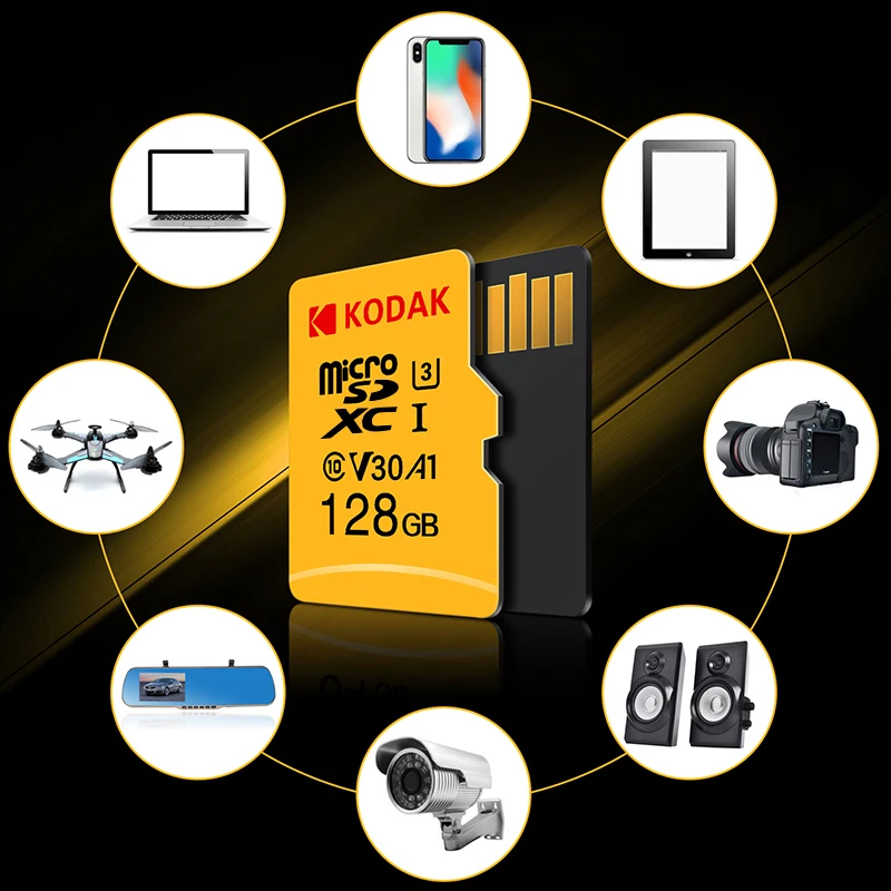 Беспроводной адаптер ez share wifi + Kodak Micro SD класс 10 microsd Беспроводная TF карта 32 Гб 64