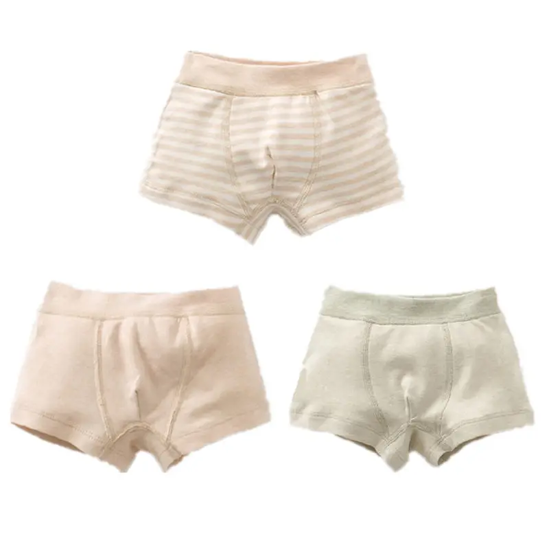 Органическое цветное хлопковое детское нижнее белье хлопковые мужские и женские