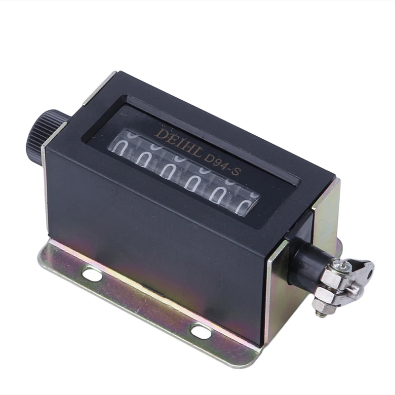

W3JA 0-999999 6 Digit D94-S Resettable Mechanical Pulling Count Counter