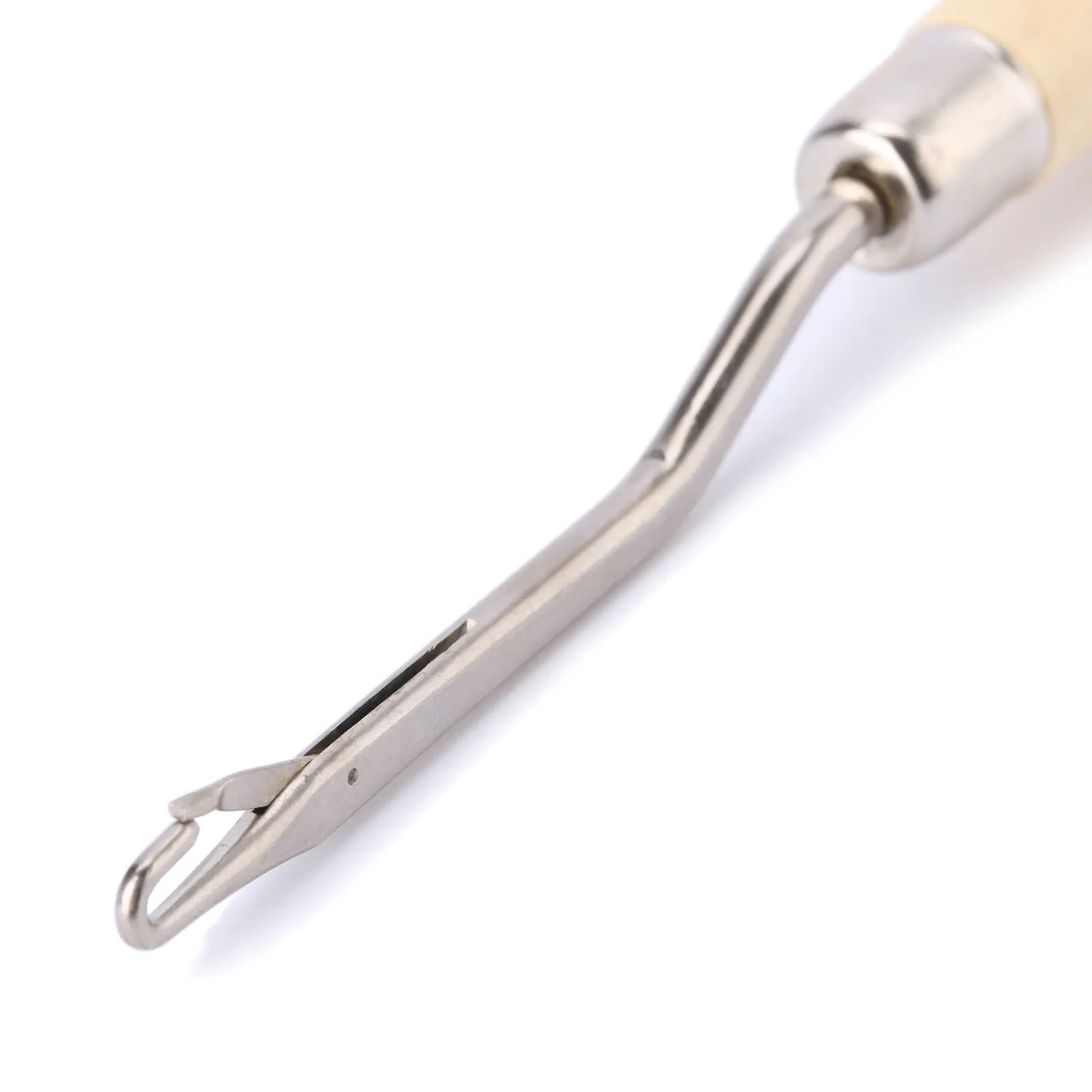 1 шт. деревянная ручка защелка крючок вплетаемые волосы иглы парики Вязание