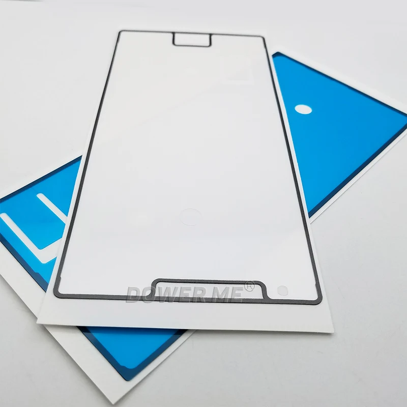 Наклейка на переднюю рамку ЖК экрана Dower Me клей заднюю панель полный комплект для