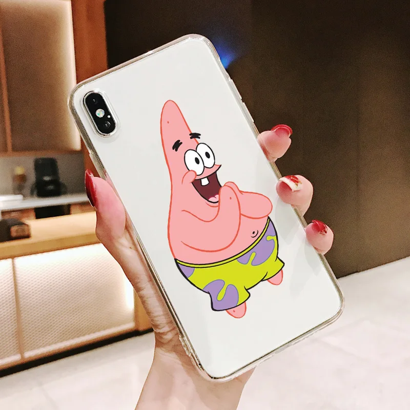 Чехол для iPhone X 11 Pro 11Pro Max 6S 6plus 7 7plus 8 8Plus Xs MAX 5 5S XR 10 мягкий чехол | Мобильные телефоны