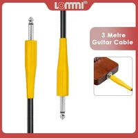 lommi head audio aux cable adapter jack audio cable double guitar 6 35mm jack to 6 35mm 14 angle