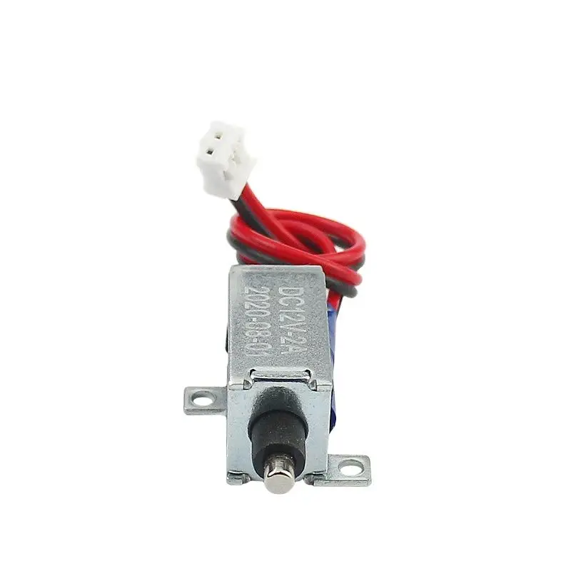 

Mini DC5v electromagnet 12v powerful solenoid coil stroke 3mm small electromagnetic door latch electronic lock