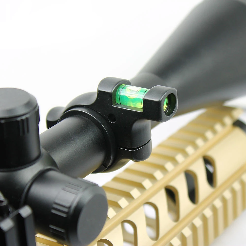 Тактический дух пузырьковый уровень кольцо для прицел 30 мм трубы Airsoft Охота пистолет сплава Сталь баланс Picatinny Weaver rail