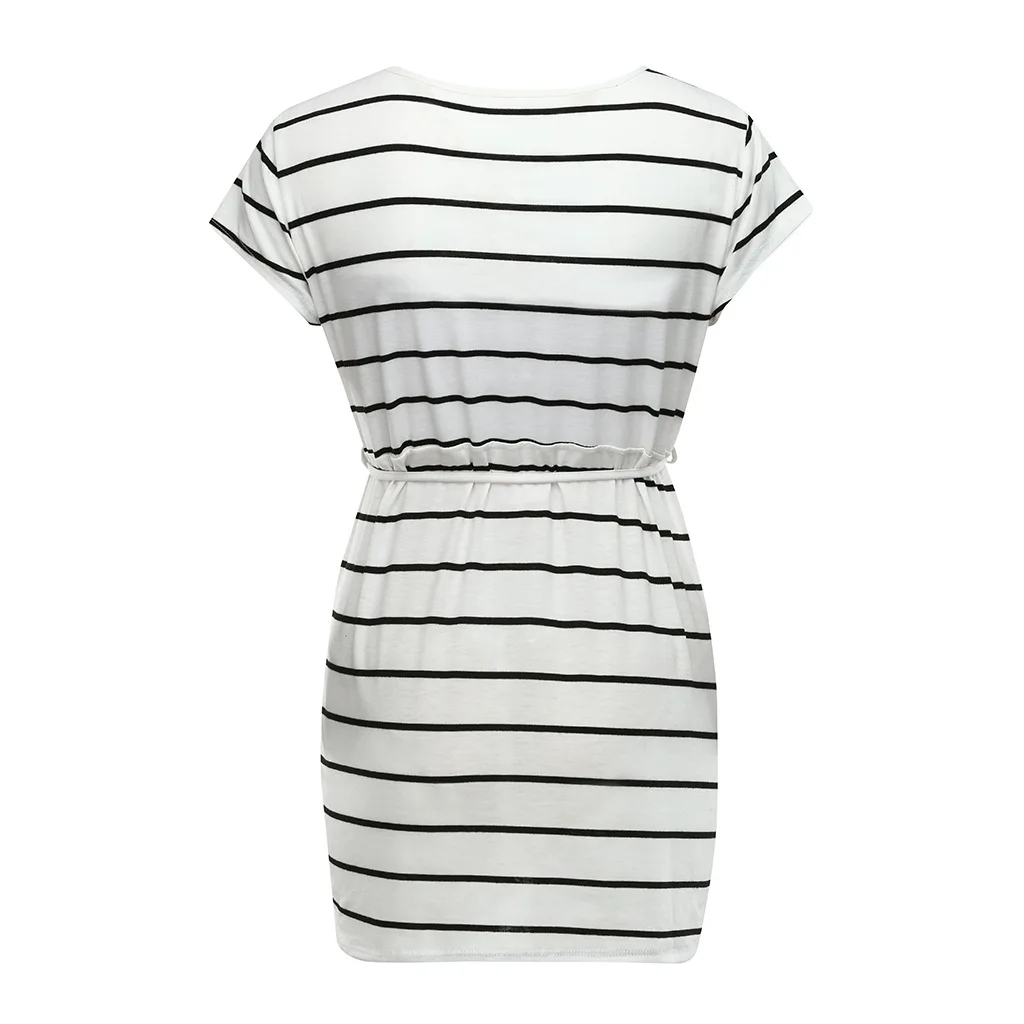 

V Neck Summer 2020 Maternity Clothes Short Sleeve Striped Pregnancy Breastfeeding Nursing Tops Fnny Nursing Pregnant T-shirt Tee