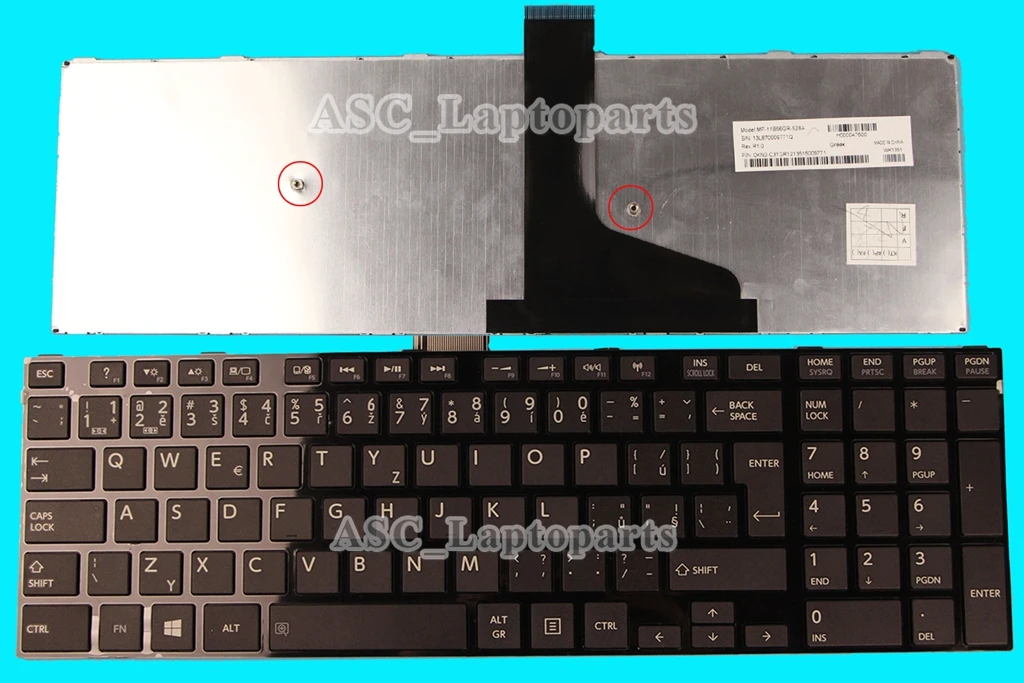 Новые чешские Словацкий Клавиатура для ноутбука TOSHIBA Satellite C70dt-a C70t-A C75-A C75D-A C75dt-a