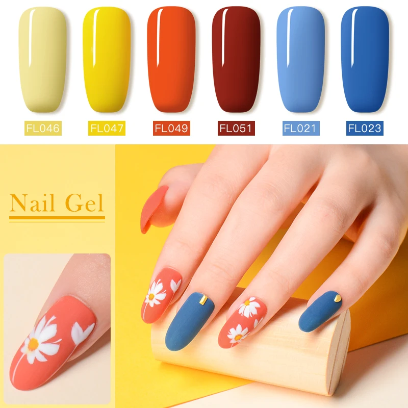 Гель лак для ногтей однотонный 5 мл 176 цветов|Гель ногтей| |