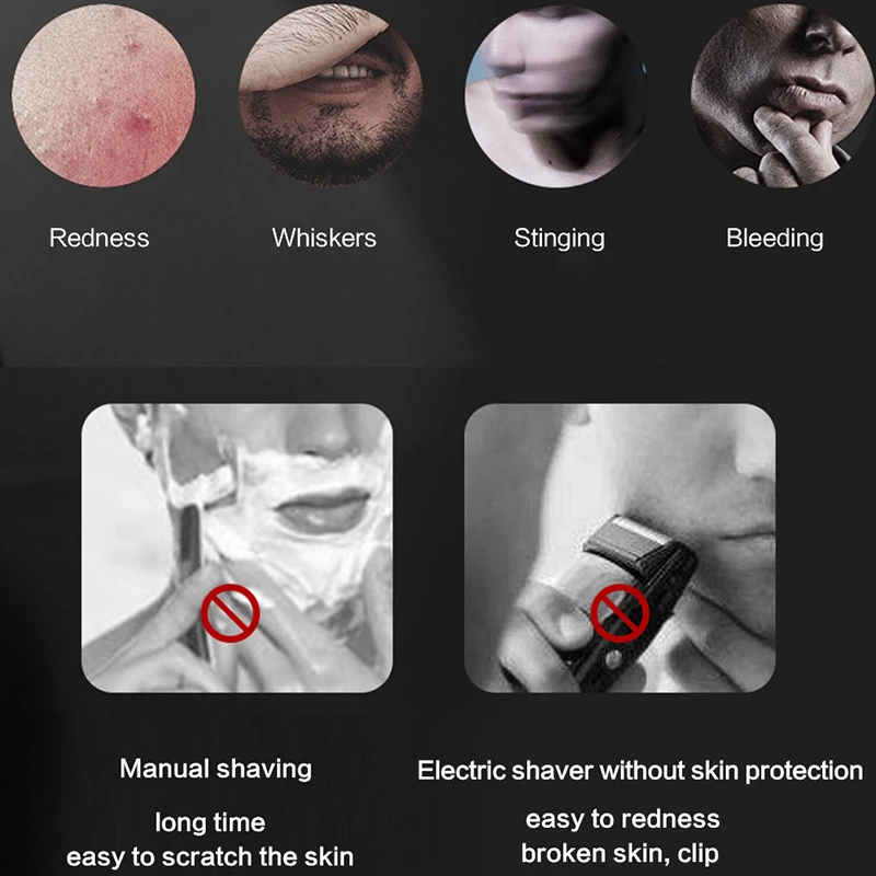 Бритва SOOCAS электробритва Мужская электрическая триммер 3D с аккумулятором Type C