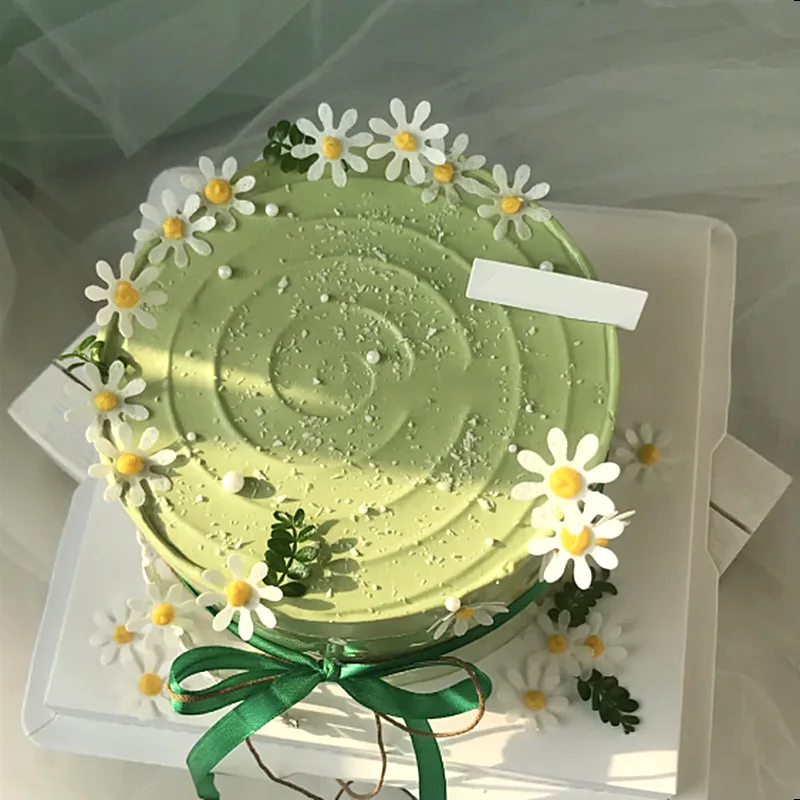8 шт. акриловые украшения в виде маргариток с днем рождения | Дом и сад