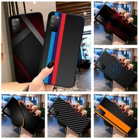 huagetop car carbon fibre black tpu soft phone case for huawei honor 30 20 10 9 8 8x 8c v30 lite view pro