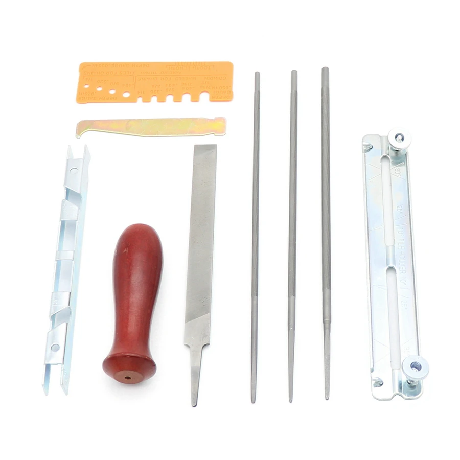 

10pcs/Set Chainsaw Chain Saw Sharpening Kit Tool Set Guide Bar File with Bag