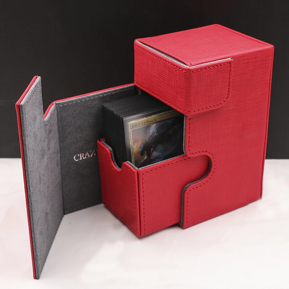 Коробка для торговых карт вместительная настольная игра Чехол контейнер