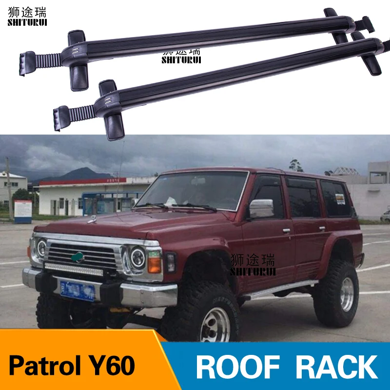 2 шт. брусья для NISSAN Patrol Y60 1998 2004 без перил лодок алюминиевый сплав боковые бруски