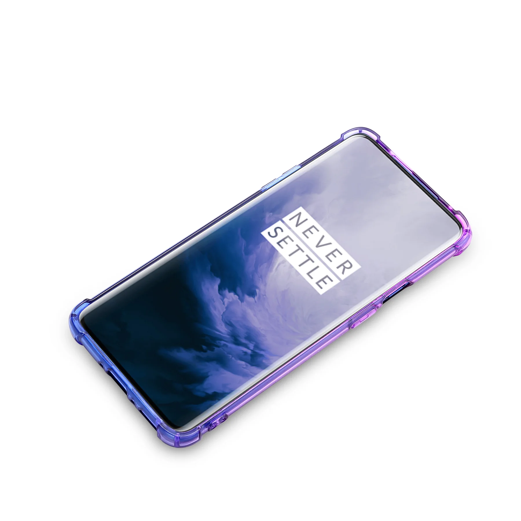 Градиентный цвет меняющий прозрачный ультратонкий Противоударная подушка