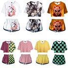 Костюм для косплея из двух предметов: футболка и шорты