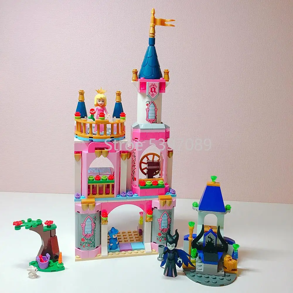 Строительные блоки в наличии кирпичи 25012 совместимые с Legoinglys Disneyed принцесса 41152