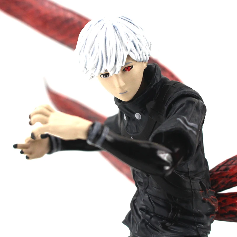 17 см с надписью «Tokyo Ghoul Ken Kaneki игрушки McFarlane фигурка манга Японская статуэтка из ПВХ Рисунок с надписью «Tokyo Ghoul статуэтки коллекционные модели игрушки