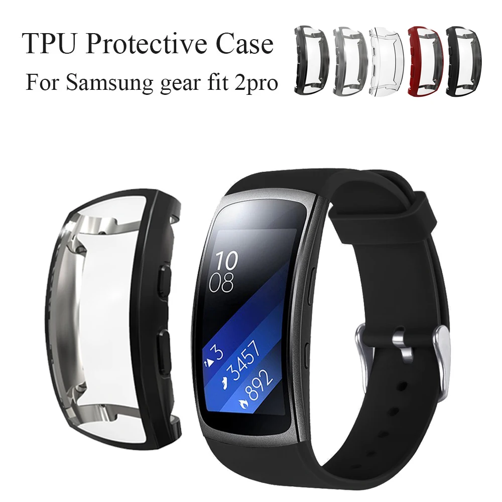 Защитный чехол Gear fit 2 для Fit PRO из ТПУ Samsung спортивный ремешок защитный