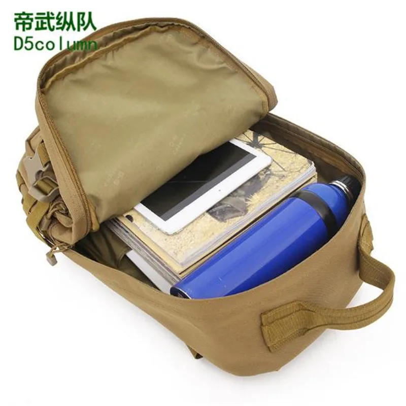 

D5column X018 Tactical Bag Outdoor Sports Bag Unisex Hiking Camouflage Nylon Chest Bag Military Bag