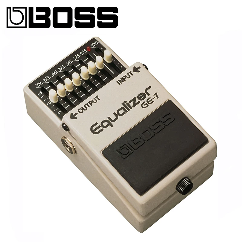 Boss GE-7 7-полосная педаль EQ гитара с эквалайзером Stompbox Педальный комплект
